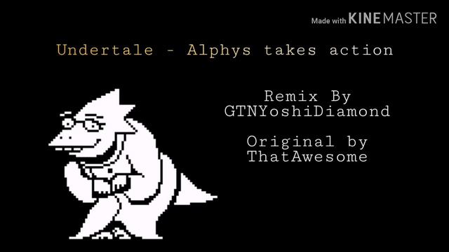 Undertale - Alphys takes action [GTNYoshiDiamond Remix] смотреть онлайн