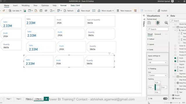 New Power BI KPI Card Visual - Complete Walkthrough for Creating New KPI FAST (June 2023 Update) смотреть онлайн