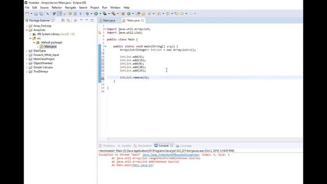 Προγραμματισμός Java #11 (ArrayLists) смотреть онлайн