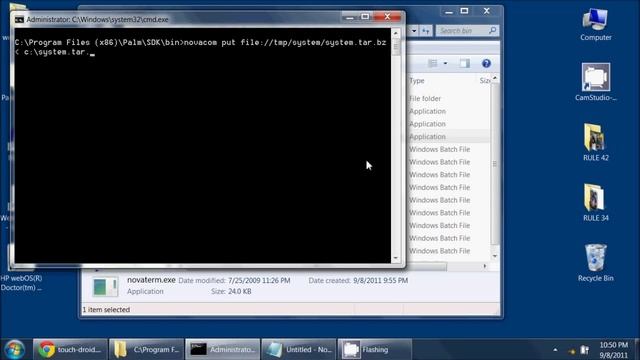 Install Android Gingerbread 2.3.5 on HP Touchpad - Touchdroid Build смотреть онлайн