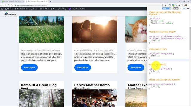 How To Reorder The Divi Blog Image, Title, Meta, Excerpt, and Button смотреть онлайн