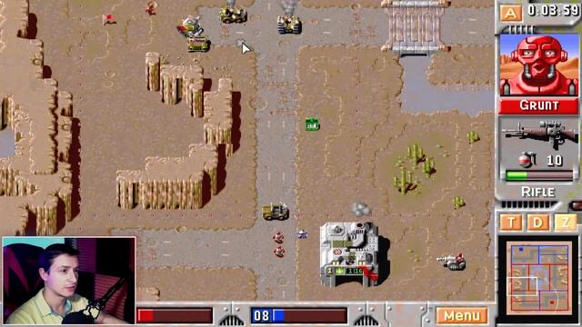 Z (ZED) ➤ ОБЕЗБАШЕННАЯ СТРАТЕГИЯ ПРО РОБОТОВ ИЗ ДАЛЕКИХ 90х ➤ Геймплей на Русском