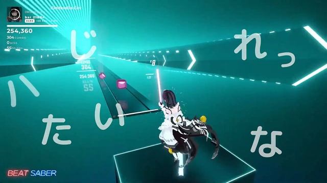 【BeatSaber】シンデレラ Coverd by 花鋏キョウ【低スペックPCとOculus Quest 2だけでトラッキング】 смотреть онлайн