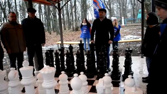 Шахматный турнир, посвященный открытию реконструированного парка в г.Рузаевка