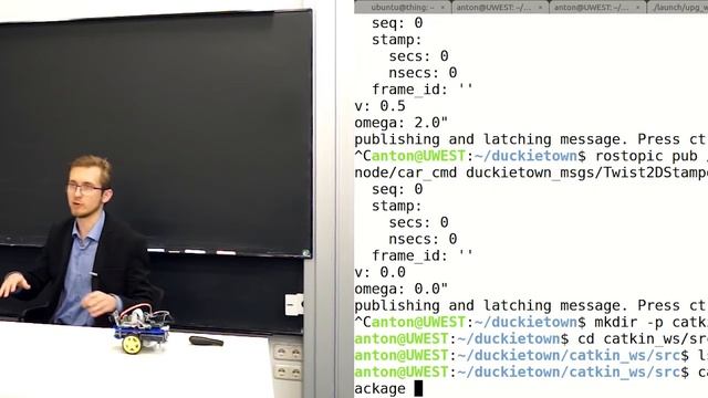 Введение в Robot Operating System смотреть онлайн