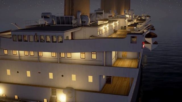 Titanic Sinks REAL TIME