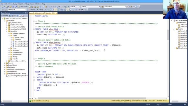 SQL Server 2014 - In-Memory OLTP (Hekaton) смотреть онлайн