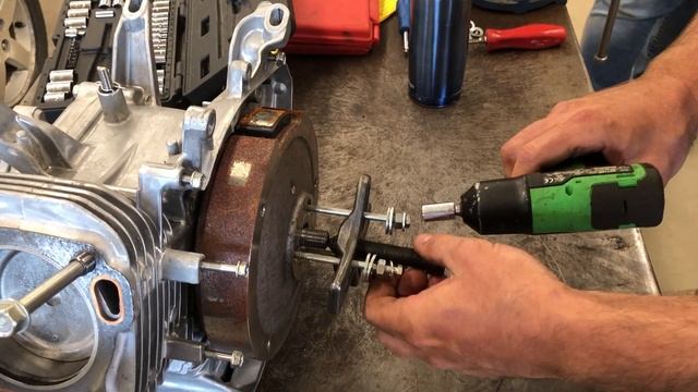 Honda GX390 Flywheel Removal