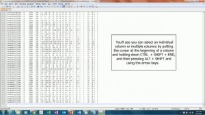 Using NotePad++ to Separate Text to Columns