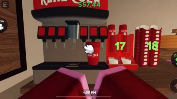 Roblox burger game…