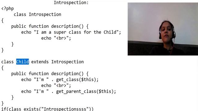 introspection in php... смотреть онлайн
