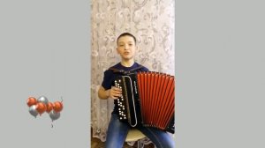 Шансон под баян Поцелуй меня,удача!(cover)