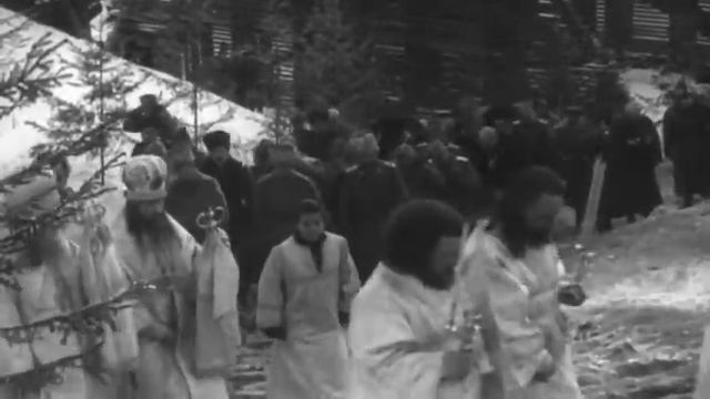 Кинохроника празднования Крещения Господня, 1915г. с участием святого царя -страстотерпца Николая I смотреть онлайн