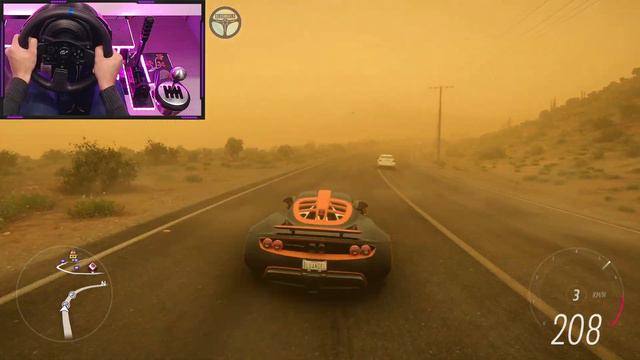 Hennessey Venom GT - Sandstorm Gameplay In Forza Horizon 5 (Steering Wheel) смотреть онлайн