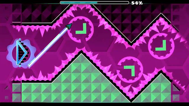 Blast processing 100% All coins (3)|Geometry dash смотреть онлайн