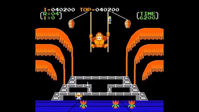 Donkey Kong 3 - (NES) смотреть онлайн
