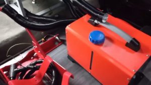 Переносной дизельный автономный отопитель 12в