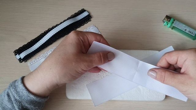Школьная лента в косу с цветами / канзаши мк / diy ribbons in a braid смотреть онлайн