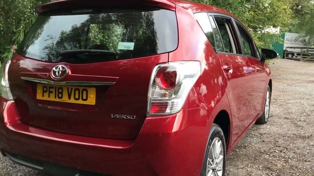 Toyota Verso 1.6 V-Matic Icon Euro 6 5dr 7 Seat смотреть онлайн