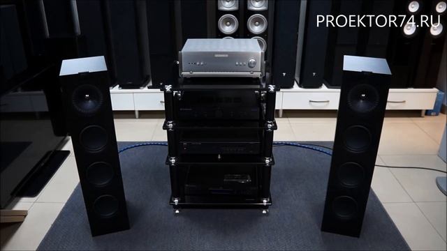 Прослушивание напольной акустики KEF Q750 смотреть онлайн
