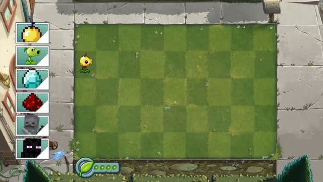 Plants vs Zombies Hack Animation ( Peashooter + Enchanted Golden Apple ) смотреть онлайн