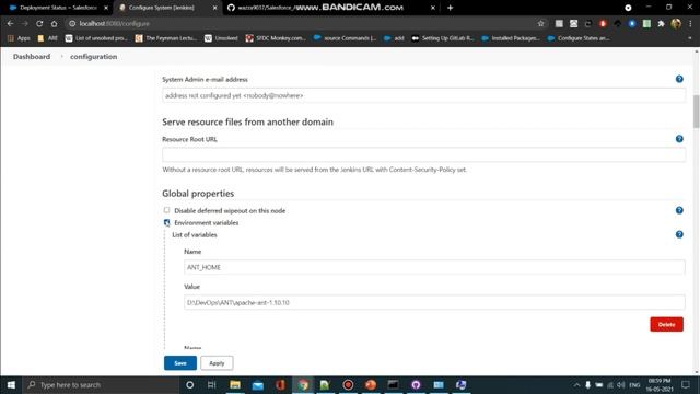 Salesforce Deployments with ANT Jenkins Integration смотреть онлайн