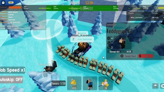 FEDDYGUN IS SO OP BRO (roblox goofy tower defense) смотреть онлайн
