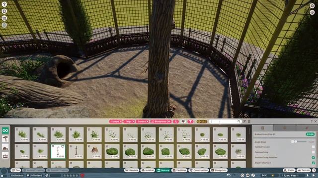 Planet Zoo Realistic Badger Habitat - Europe Pack - Speed Build - European Badger смотреть онлайн