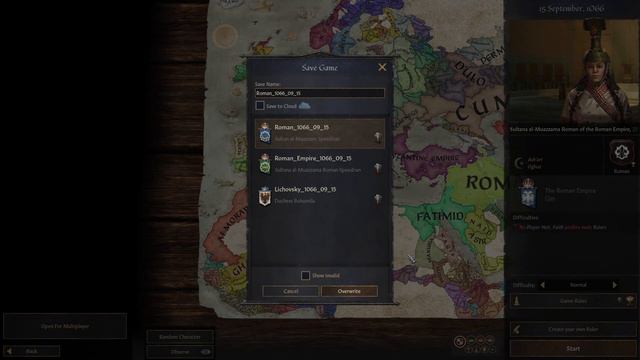 Crusader Kings III Rename Roman Empire Speedrun смотреть онлайн