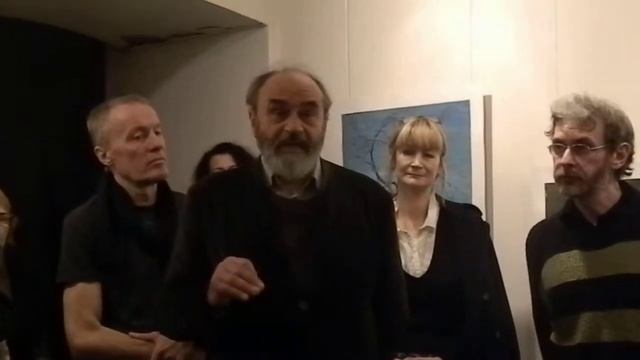 Николай Благодатов на выставке Николая Симоновского "55 / Частная жизнь пейзажа" смотреть онлайн