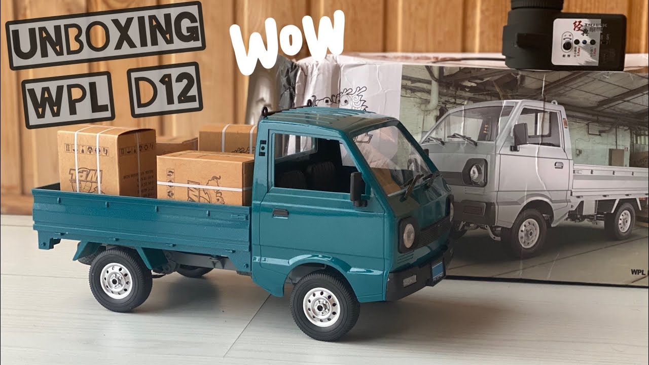 WPL D12 unboxing - №1 от WPL, бюджетный Suzuki Carry ST90 | poritorrc смотреть онлайн