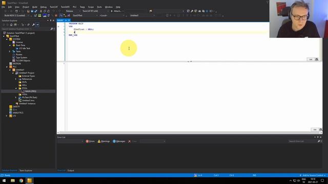 PLC programming using TwinCAT 3 - Data types & arrays (Part 4_18) смотреть онлайн
