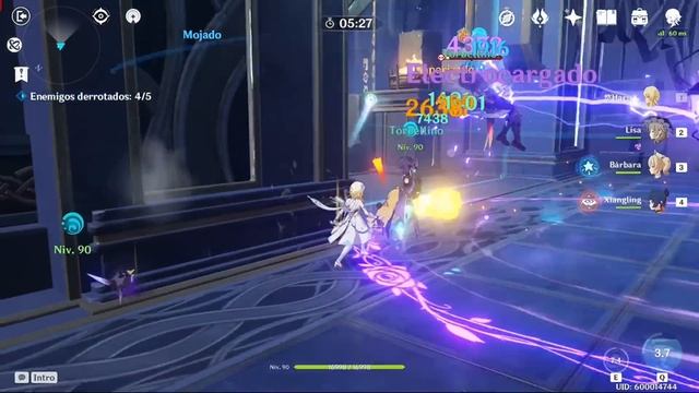 1 year being Lisa main... 【Genshin Impact】 смотреть онлайн