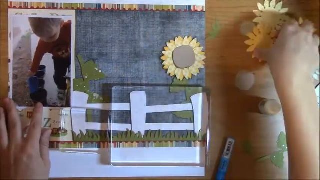 "Spring Blossoms" | Scrapbook Process #28 | 6x6 Class смотреть онлайн