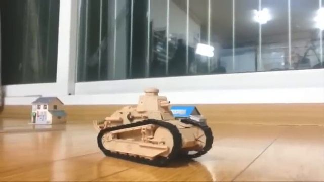 1/35 Renault FT-17 RC conversion смотреть онлайн