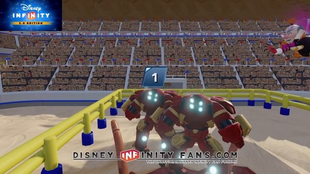 Hulkbuster vs Hulkbuster sarlacc pit arena fight Disney Infinity toy box смотреть онлайн