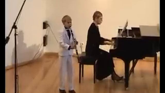 clarinet Sergey Zaporozhets Weber Sonatina смотреть онлайн