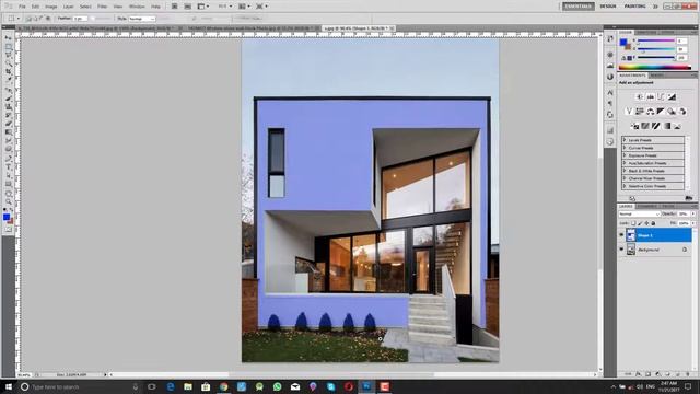 Architectural Visualisation -part 3 | changing materials смотреть онлайн
