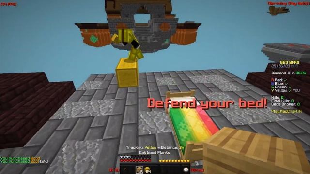 بدوارز با وحشی های مدکرفت | Bedwars with Medcraft sweats смотреть онлайн