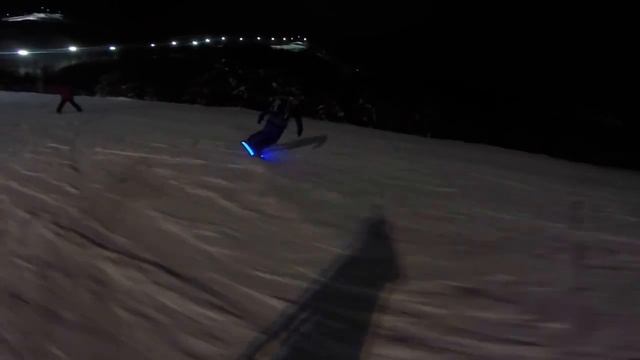 Ledsnowboard катаемся на горе. -17 смотреть онлайн
