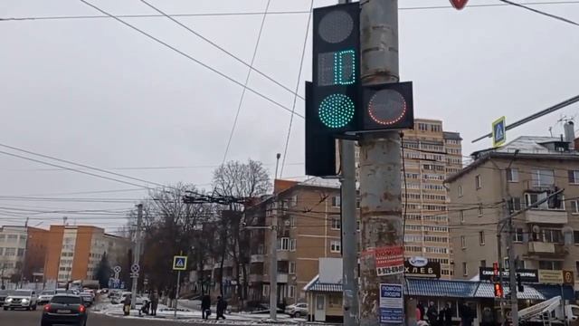 В Туле изменили фазы светофора на Красноармейском проспекте смотреть онлайн