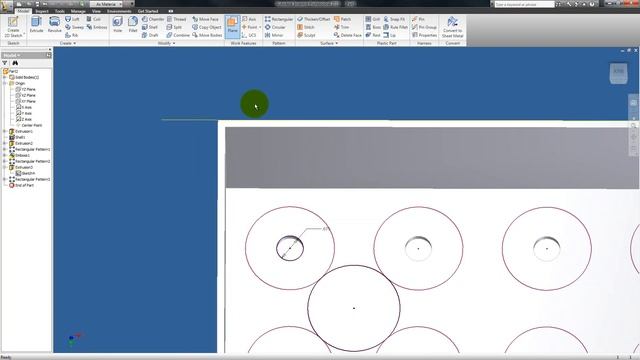 Autodesk Inventor Tutorial 22: Part Modelling Example - 2x4 Lego Block (Normalized Audio) смотреть онлайн
