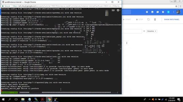 Google Cloud Configure Quickly Part 2 смотреть онлайн