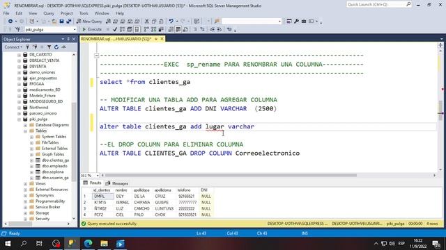 como insertar a una tabla SQL Server Insert, Select, Delete y Update en una tabla смотреть онлайн
