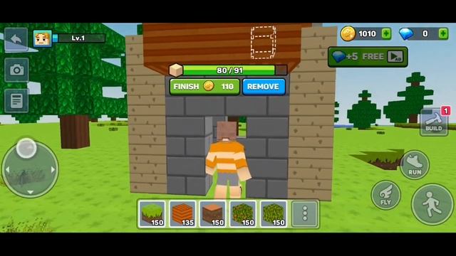 MiniCraft Blocky Craft 2021 - Gameplay Walktrough Part 1 смотреть онлайн