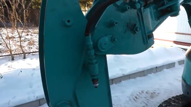 Мини Экскаватор HITACHI EX15 UR из Японии. смотреть онлайн