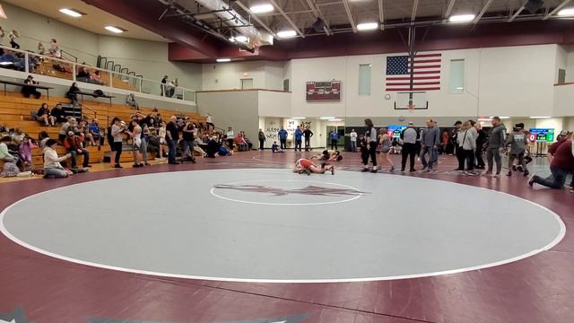 Ascen Petricca - Region 4 - Match #5 - 2/18/23 - MS 125 - consolation semi finals - Win Pin смотреть онлайн