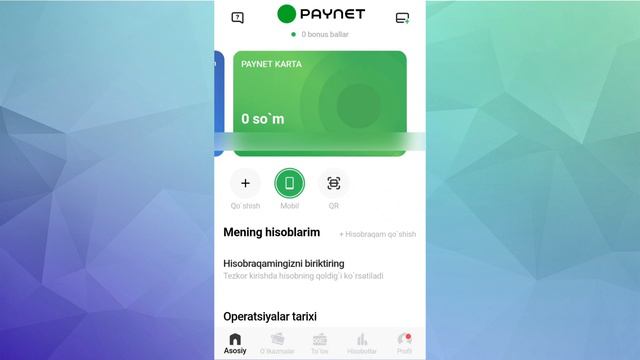 Telefonda Paynet Ochish | To'lovlardan Ceshbek To'plash UzCARD Va Humo Kartalari Orqali