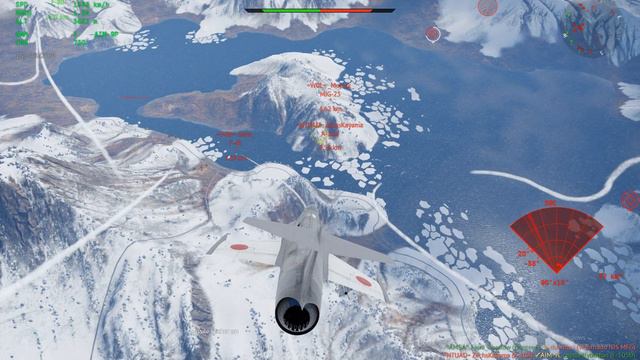 F-104 Starfighter rains AIM-9P missiles on enemy to no avail. #warthunder #warthunderjets #gaming смотреть онлайн