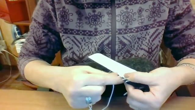 Валяние. Как аккуратно и красиво обшить край валяных тапочек смотреть онлайн